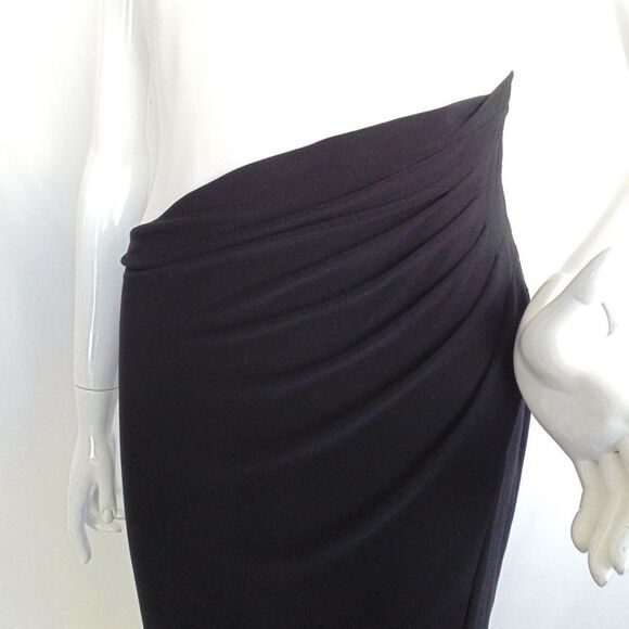 LRL Dress, 4, Black/White, Mesh/Illusion Neckline, Sleeveless, Career/Workwear - Picture 10 of 16